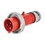 Arrow Hart Pin & Sleeve Plug, #10-#2 Awg 30A, 480V, Red, Ip69K, 2-Pole 3-Wire, Male, AH330P7W