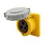 Arrow Hart Pin & Sleeve Receptacle, #10-#2 Awg 30A 125V, Ip67, Ip69K, 2-Pole 3-Wire, Female, AH330R4W