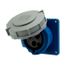 Arrow Hart Pin & Sleeve Receptacle, 30A 250V/32A 200-250V, 2-Pole, #10 -#2Awg, 3 Wire, AH330R6WDR