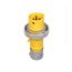 Arrow Hart Pin & Sleeve Plug, #10-#2 Awg 32A, 110-130V, Ip69K, 2-Pole 3-Wire, 0.433-0.985", Male, AH332P4W