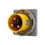 Arrow Hart Pin & Sleeve Inlet, #8-#2 Awg #10-#2 Awg (Ground), #12-#16 Awg 60A 125V, 2-Pole, Male, AH360B4W