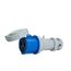 Arrow Hart Pin & Sleeve Connector, 60/63A, 2-Pole, #8-#2 Awg #10-#2 Awg (Ground), #12-#16 Awg, AH360C6WDR