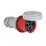 Arrow Hart Pin & Sleeve Connector, 100/125A 380-415V, 3-Pole #4 -1/0 Awg #12-#16 Awg 4 Wire, AH4100C6WDR