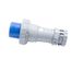 Arrow Hart Pin & Sleeve Plug, 100A/125A, 3-Pole #4 -1/0 Awg #12-#16 Awg 4 Wire, AH4100P9WDR