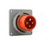 Arrow Hart Pin & Sleeve Inlet, #12-#10 Awg 20A, 125/250V, Orange, Ip69K, 3-Pole, 4-Wire, Male, AH420B12W
