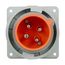Arrow Hart Pin & Sleeve Inlet, #10-#2 Awg 30A, 125/250V, Orange, Ip69K, 3-Pole, 4-Wire, Male, AH430B12W