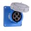 Arrow Hart Pin & Sleeve Inlet, Ip69K Rated, 30/32A, 30/32A 380-415V, 3-Pole, #10 -#2 Awg, 4 Wire, AH430B6WDR