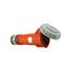 Arrow Hart Pin & Sleeve Connector, #10-#2 Awg 30A, 125/250V, Orange, 3-Pole, 4-Wire, Female, AH430C12W