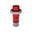 Arrow Hart Pin & Sleeve Plug, #10-#2 Awg 30A, 480V, Red, 3-Pole, 4-Wire, Male, 10 Hp, 3-Phase, AH430P7W
