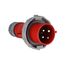 Arrow Hart Pin & Sleeve Plug, #10-#2 Awg 30A, 480V, Red, 3-Pole, 4-Wire, Male, 10 Hp, 3-Phase, AH430P7W