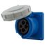 Arrow Hart Pin & Sleeve Receptacle, 30A 250V/32A 200-250V, 3-Pole, #10 -#2Awg, 4 Wire, AH430R9WDR