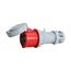 Arrow Hart Pin & Sleeve Connector, #8-#2 Awg #10-#2 Awg (Ground), #12-#16 Awg 60A, 480V,Female, AH460C7W