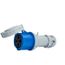 Arrow Hart Pin & Sleeve Connector, 60/63A, 3-Pole, #8-#2 Awg #10-#2 Awg (Ground), #12-#16 Awg, AH460C9WDR