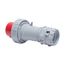 Arrow Hart Pin & Sleeve Plug, #8-#2 Awg #10-#2 Awg (Ground), #12-#16 Awg 60A, 480V, Male, Red, AH460P7W