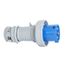 Arrow Hart Pin & Sleeve Plug, 60/63A, 3-Pole, #8-#2 Awg #10-#2 Awg (Ground), #12-#16 Awg 4 Wire, AH460P9WDR