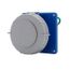 Arrow Hart Pin & Sleeve Receptacle, 60/63A, 3-Pole, #8-#2Awg #10-#2 Awg (Ground), #12-#16 Awg, AH460R9WDR