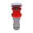 Arrow Hart Pin & Sleeve Connector, 100/125A 200-415V, 4-Pole, #4 -1/0 Awg #12-#16 Awg 5 Wire, AH5100C6WDR