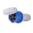 Arrow Hart Pin & Sleeve Connector, 100/125AY 120/208V, 4-Pole #4 -1/0 Awg #12-#16 Awg 5 Wire, AH5100C9WDR