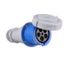 Arrow Hart Pin & Sleeve Connector, 100/125AY 120/208V, 4-Pole #4 -1/0 Awg #12-#16 Awg 5 Wire, AH5100C9WDR