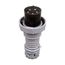 Arrow Hart Pin & Sleeve Plug, #4 -1/0 Awg #12-#16 Awg 100A, Y 347/600V, Black, Male, 30 Hp, 3Ph, AH5100P5W