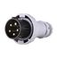 Arrow Hart Pin & Sleeve Plug, #4 -1/0 Awg #12-#16 Awg 100A, Y 347/600V, Black, Male, 30 Hp, 3Ph, AH5100P5W