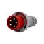 Arrow Hart Pin & Sleeve Plug, #4 -1/0 Awg #12-#16 Awg 100A, Y 277/480V, Red, Male, 20 Hp, 3Ph, AH5100P7W