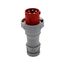 Arrow Hart Pin & Sleeve Plug, #4 -1/0 Awg #12-#16 Awg 100A, Y 277/480V, Red, Male, 20 Hp, 3Ph, AH5100P7W