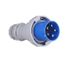 Arrow Hart Pin & Sleeve Plug, 100/125AY 120/208V, 4-Pole #4 -1/0 Awg #12-#16 Awg 5 Wire, AH5100P9WDR