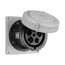 Arrow Hart Pin & Sleeve Receptacle, #4 -1/0 Awg #12-#16 Awg 100A, Y 347/600V, Black, Female, AH5100R5W