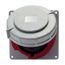 Arrow Hart Pin & Sleeve Receptacle, 100/125A 200-415V, 4-Pole, #4 -1/0 Awg, #12 -#16 Awg, 5 Wire, AH5100R6WDR