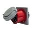 Arrow Hart Pin & Sleeve Receptacle, 100/125A 200-415V, 4-Pole, #4 -1/0 Awg, #12 -#16 Awg, 5 Wire, AH5100R6WDR