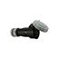 Arrow Hart Pin & Sleeve Connector, #12-#10 Awg 20A, Y 347/600V, Black, Female, 7 1/2 Hp, 3Ph, AH520C5W