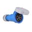 Arrow Hart Pin & Sleeve Connector, 16/20AY 120/208V, 4-Pole, #12-#10 Awg 5 Wire, AH520C9WDR