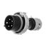 Arrow Hart Pin & Sleeve Plug, #12-#10 Awg 20A, Y 347/600V, Black, Male, 7 1/2 Hp, 3Ph, AH520P5W
