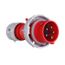 Arrow Hart Pin & Sleeve Plug, 16/20A 200-415V, 4-Pole, 0.433-0.84In (1.10-2.5Cm) Cable Dia., AH520P6WDR