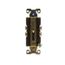 Arrow Hart Extra Heavy-Duty Industrial Duplex Receptacle, #14-10 Awg 15A 125V, Ivory, Duplex, AH5252V