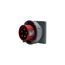 Arrow Hart Pin & Sleeve Inlet, #10-#2 Awg 30A, Y 277/480V, Red, 4-Pole, 5-Wire, Male, 10 Hp, AH530B7W
