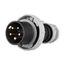 Arrow Hart Pin & Sleeve Plug, #10-#2 Awg 30A, Y 347/600V, Black, 4-Pole, 5-Wire, Male, 15 Hp, AH530P5W