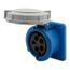 Arrow Hart Pin & Sleeve Receptacle, 30/32A, 30/32AY 120/208V, 4-Pole, #10-#2 Awg, 5 Wire, AH530R9WDR