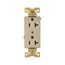 Arrow Hart Industrial Duplex Receptacle, #14-10 Awg 20A 125V, Light Almond, 5-20R, Duplex, AH5352LA