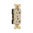 Arrow Hart Industrial Duplex Receptacle, #14-10 Awg 20A 125V, Light Almond, 5-20R, Duplex, AH5352LA