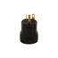 Arrow Hart Quick Grip Straight Blade Plug, #18-12 Awg 20A 125V, Black, 5-20P, 2-Pole 3-Wire, AH5364BK