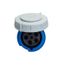 Arrow Hart Pin & Sleeve Connector, 60/63AY 120/208V, #8-#2 Awg #10-#2 Awg (Ground), #12-#16 Awg, AH560C9WDR