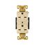Arrow Hart Industrial Duplex Receptacle, #14-10 Awg 15A, 250V, Ivory, 6-15R, Duplex, AH5662V