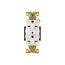 Arrow Hart Extra Heavy-Duty Industrial Duplex Receptacle, #14-10 Awg 15A, 250V, 6-15R, Duplex, AH5662W