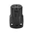 Arrow Hart Quick Grip Straight Blade Connector, #16-12 Awg 15A, 250V, Black, 6-15R 2-Pole 3-Wire, AH5669BK
