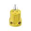 Arrow Hart Corrosion Resistant Straight Blade Plug #18 To #12 Awg 15A 125V, 5-15P, 2-Pole 3-Wire, AH5965CR