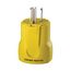 Arrow Hart Corrosion Resistant Straight Blade Plug #18 To #12 Awg 15A 125V, 5-15P, 2-Pole 3-Wire, AH5965CR