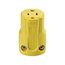 Arrow Hart Corrosion Resistant Straight Blade Connector, #18 To #12 Awg 15A 125V, 2-Pole 3-Wire, AH5969CR