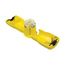 Arrow Hart Quick Grip Straight Blade Connector, #18-12 Awg 15A 125V, 2-Pole 3-Wire, AH5969Y